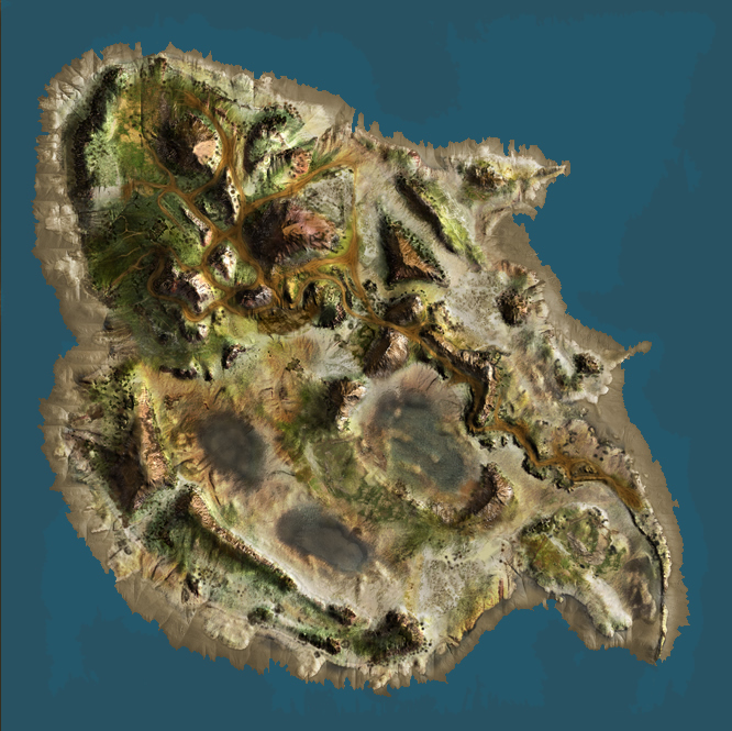 Pacific Island Map