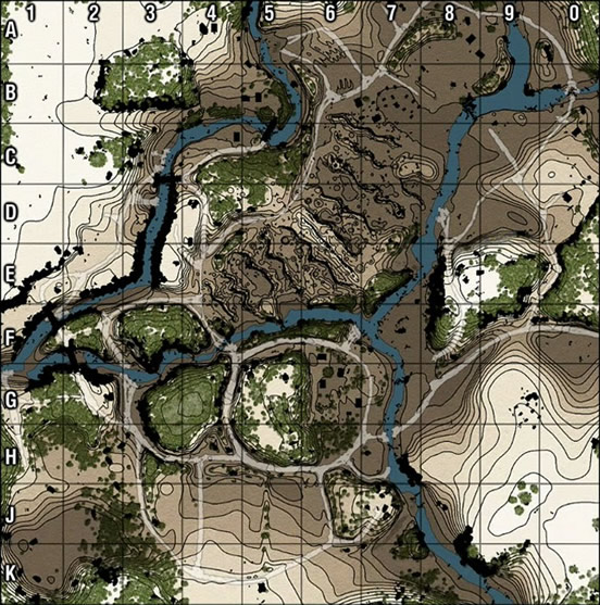 Thiepval Ridge Map